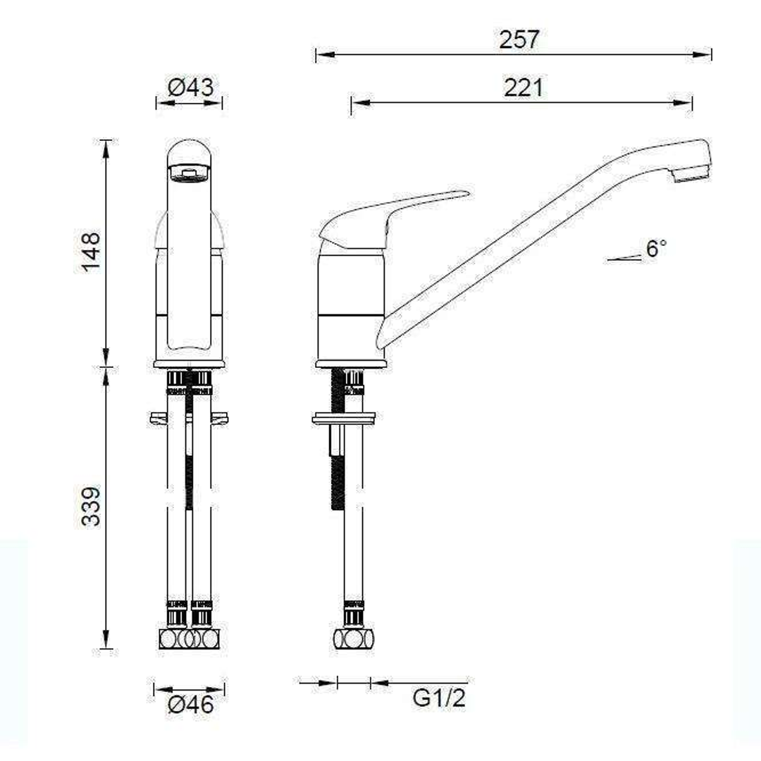 Abey Mix Master Kitchen Mixer