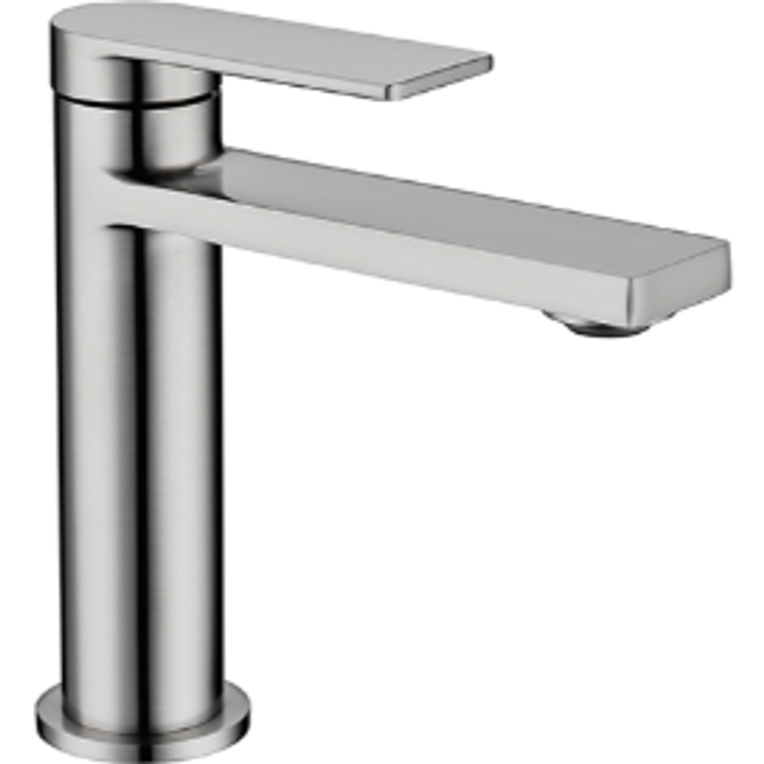 Bella Vista Cresta Basin Mixer Brushed Nickel