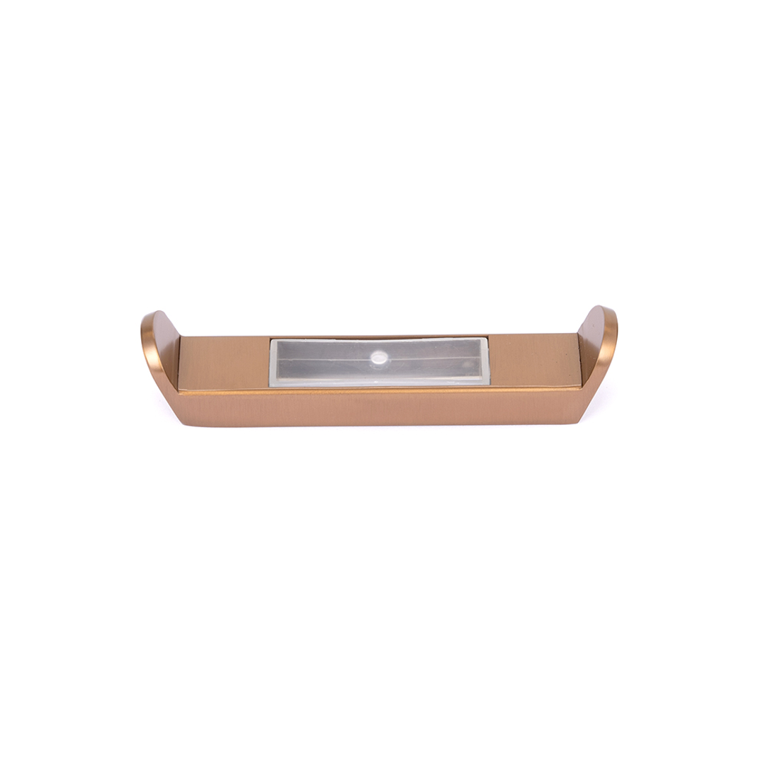 Radiant Vertical Flat Bar Hook Brushed Copper