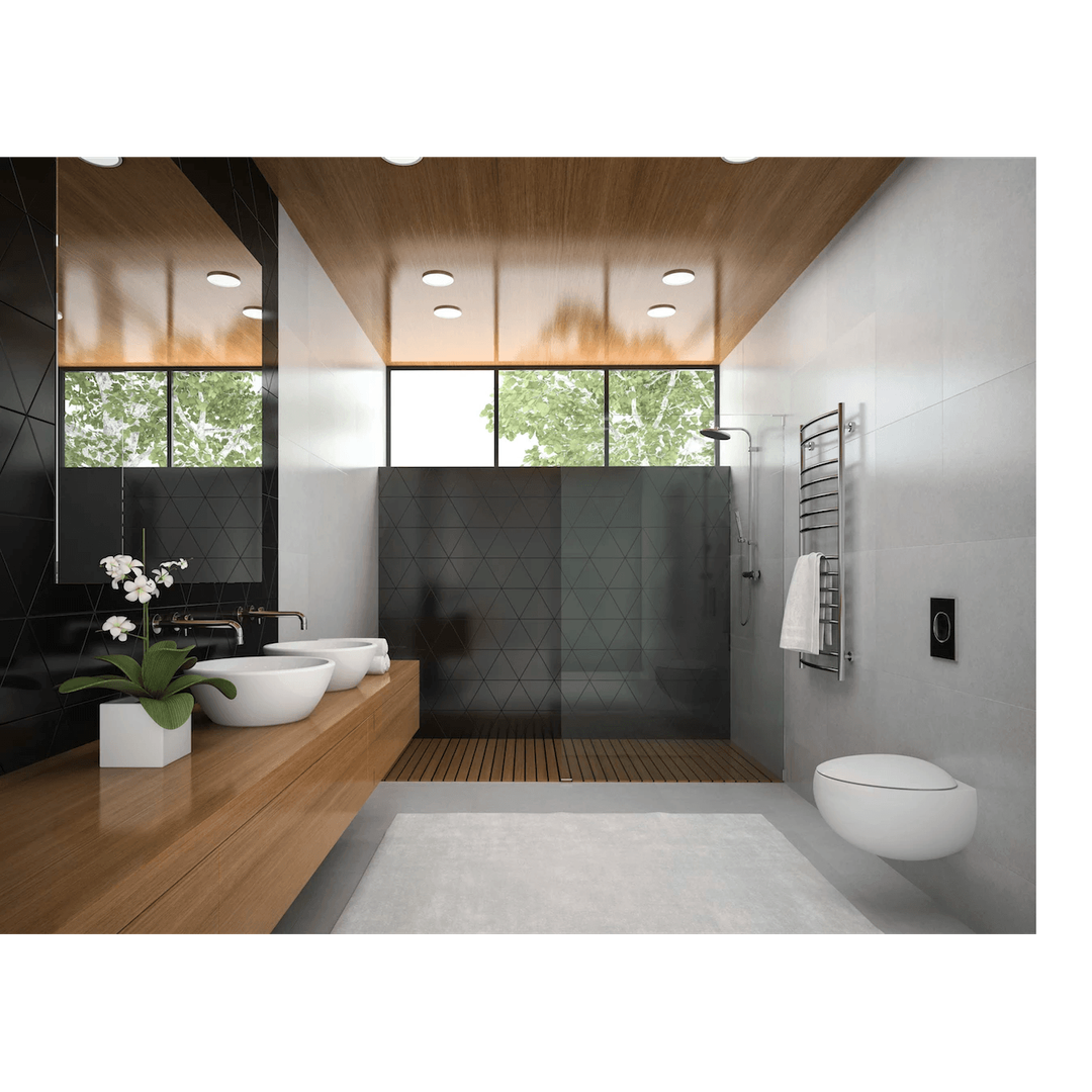 Bella Vista 10mm Fixed Shower Panel 900mm Fp900