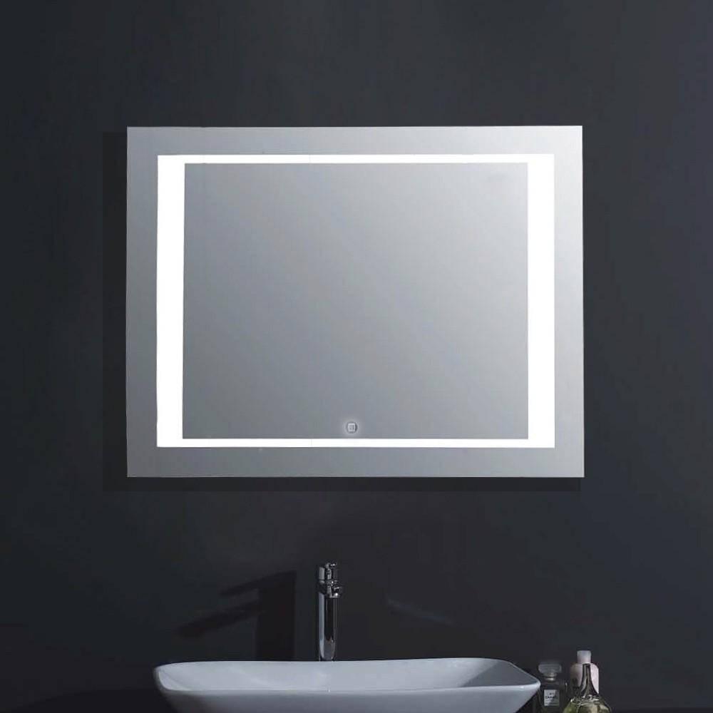 Arcisan Xoni Mirror Illuminated Frosting Touch Switch Demister - Burdens Plumbing