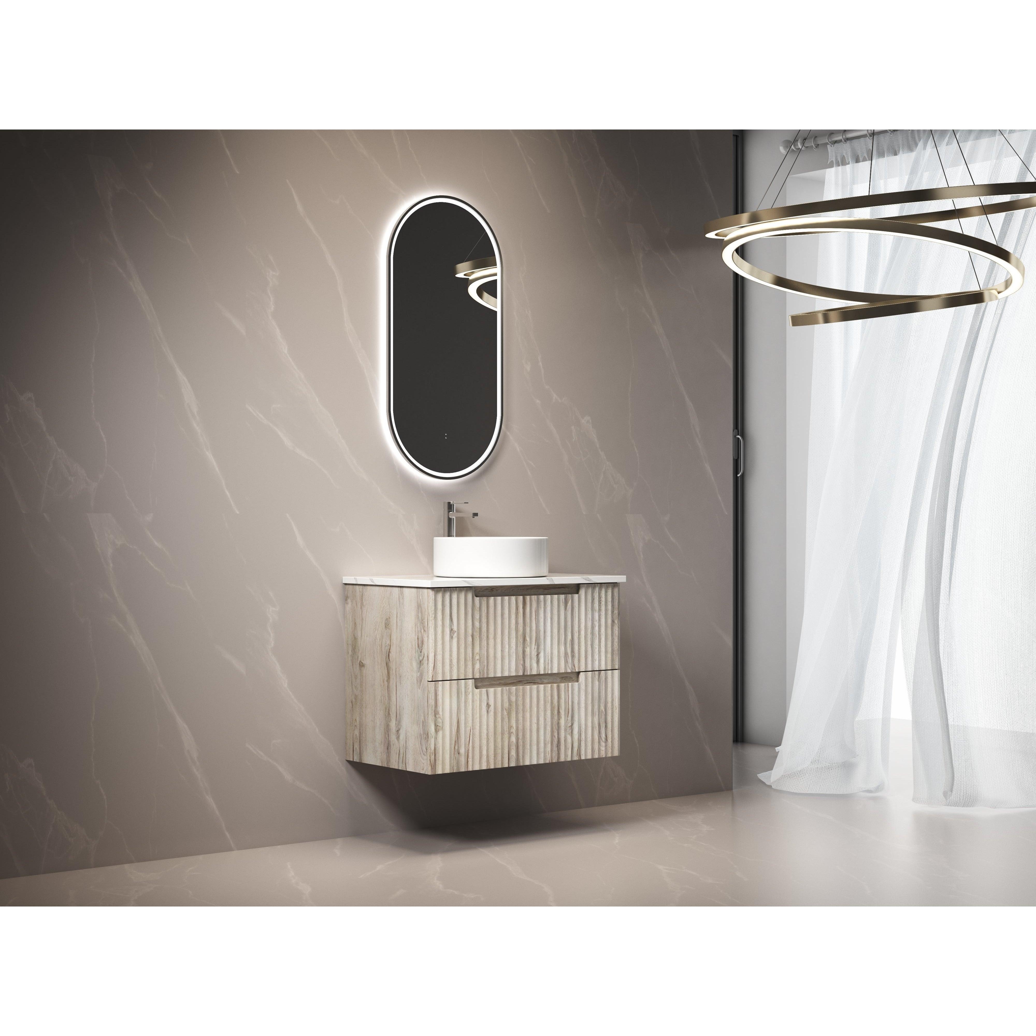 Aulic Beau Monde Oblong Led Mirror - Burdens Plumbing