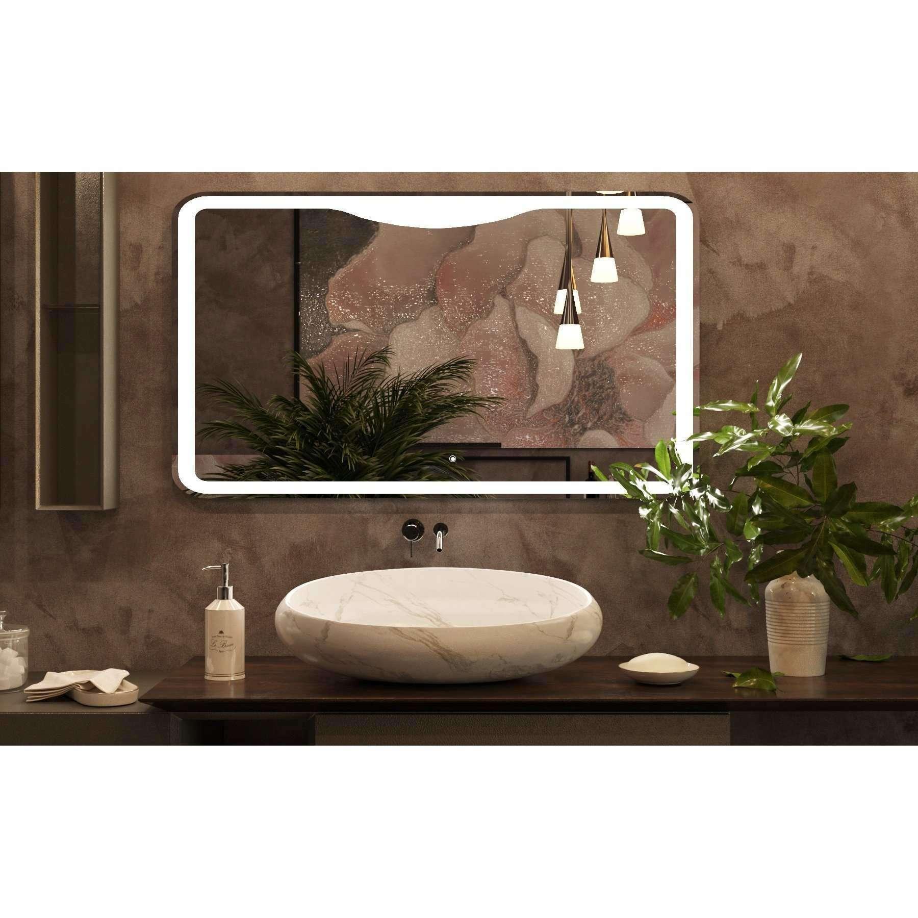 Belbagno 1200mm Led Mirror 1200 X 25 X 700 Spc-1200-700-Led - Burdens Plumbing