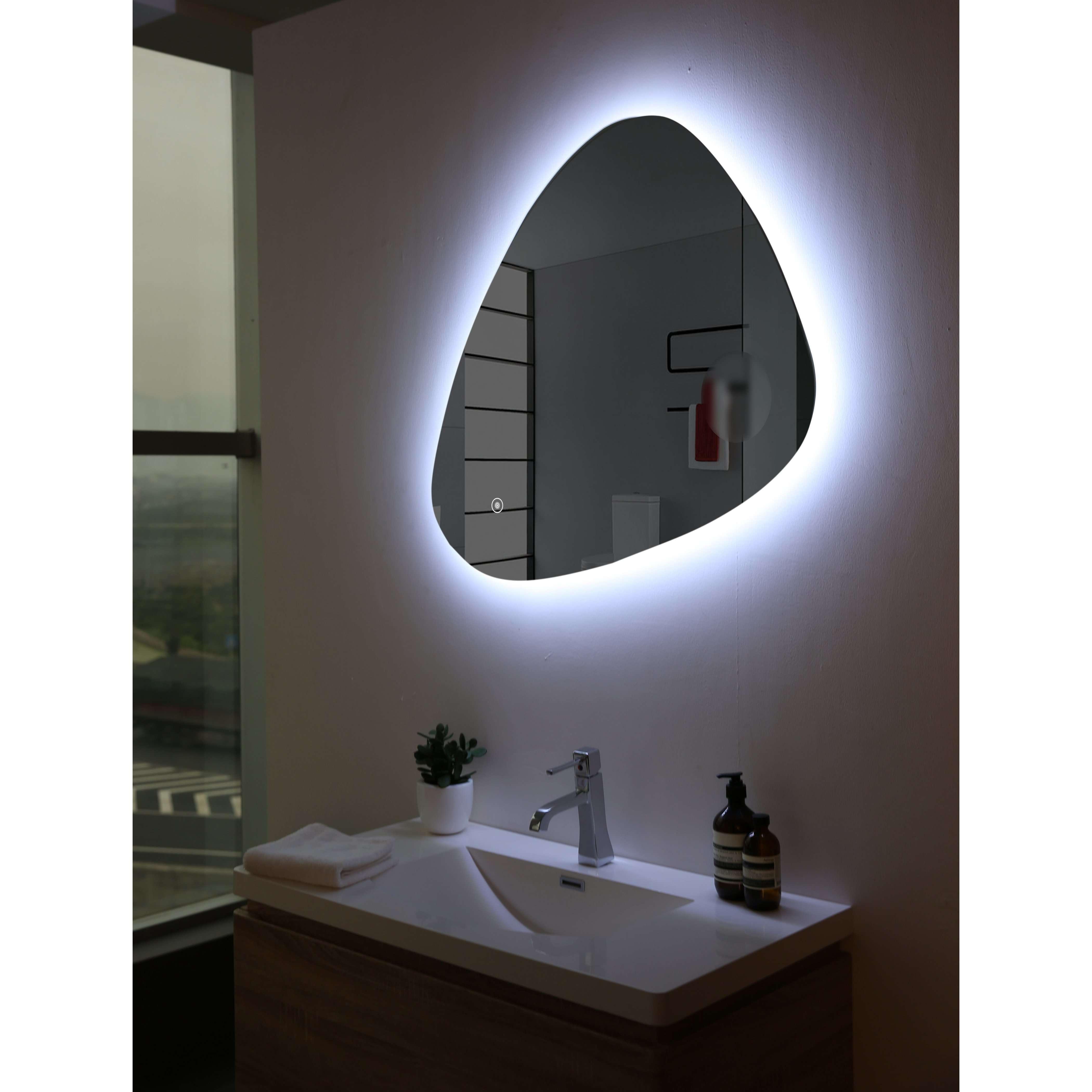 Belbagno Triangolo Led Mirror 797 X 30 X 812 Spc-800-800-Led - Burdens Plumbing