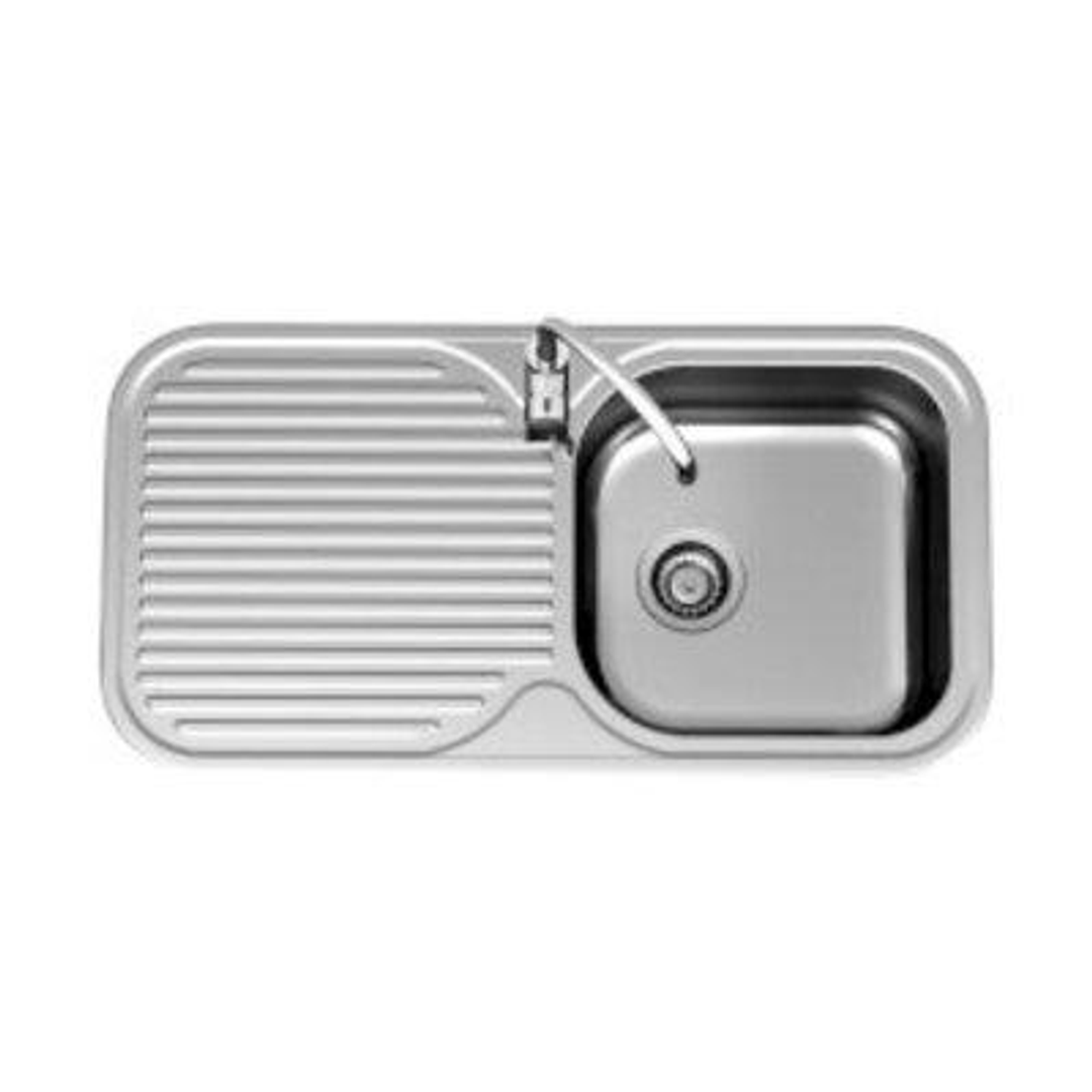 Clark S/S Sink Advance 1503F 930X480 1 Bowl 1 Tap Hole Right