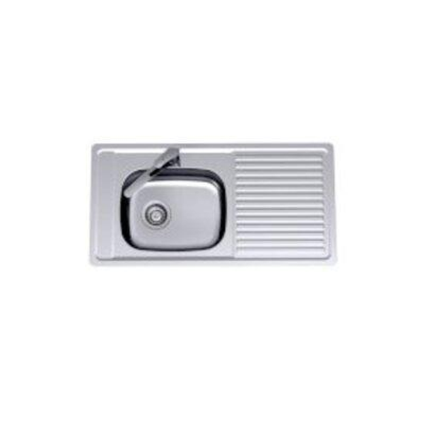 Clark S/S Sink F/Line 1003F 930mm L/H Sngl Bowl 1 Tap Hole