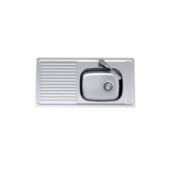 Clark S/S Sink F/Line 1004F 930mm R/H Sngl Bowl 1 Tap Hole