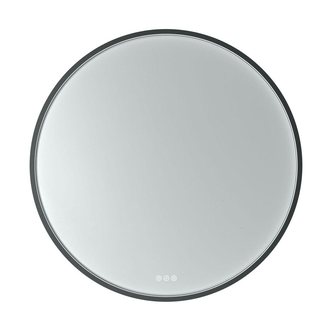 Euro Mirror Olek Black Led Mirror