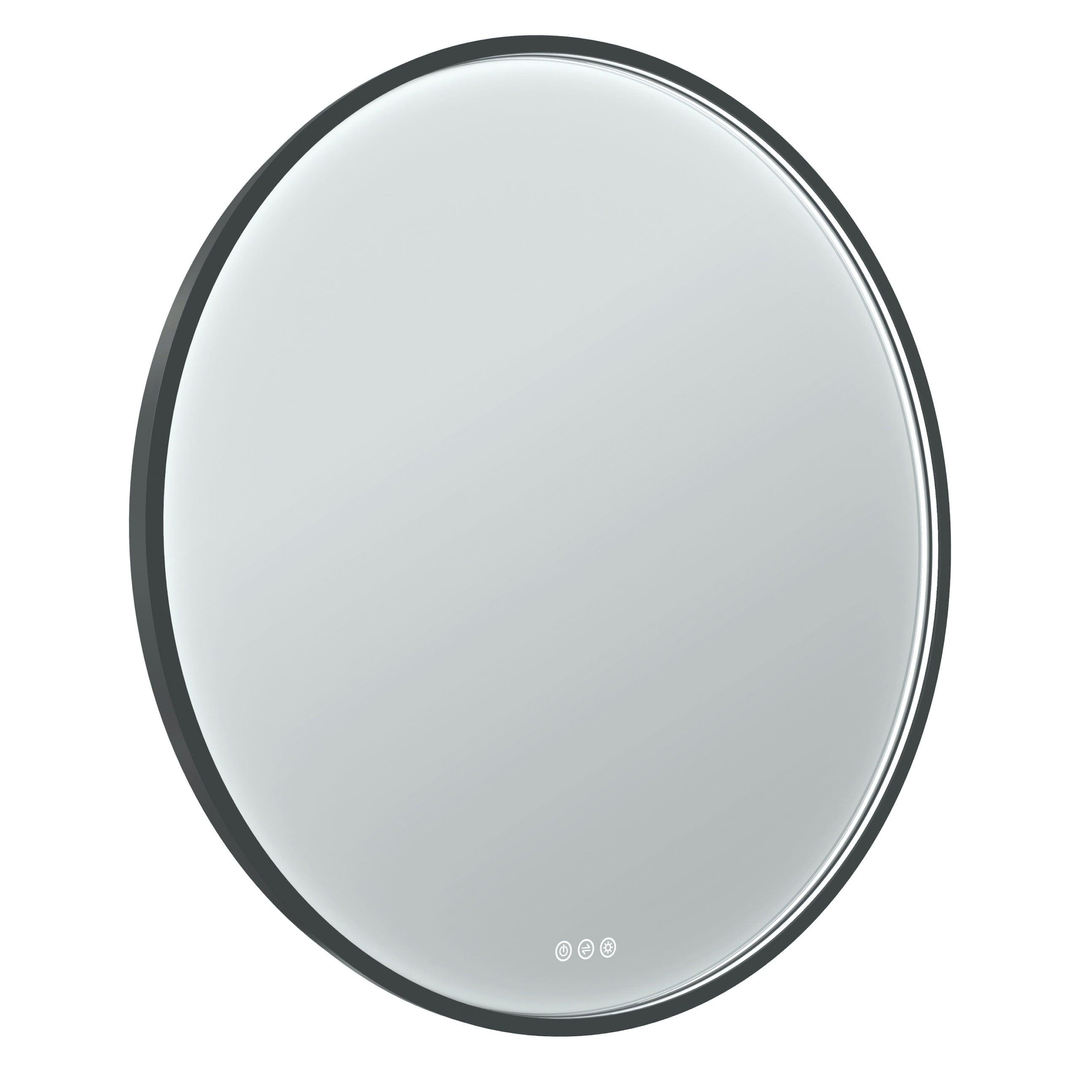 Euro Mirror Olek Black Led Mirror