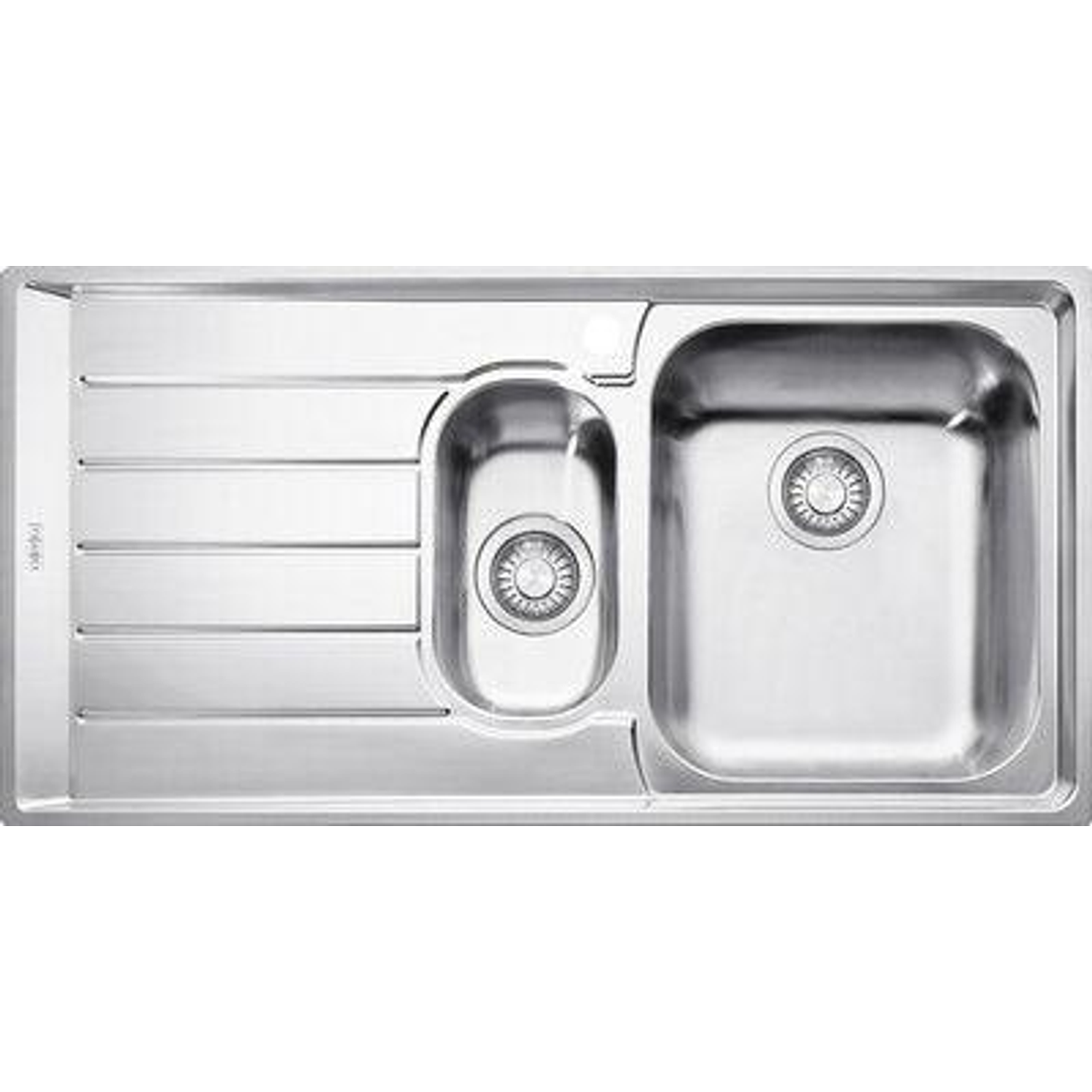 Franke Neptune 651 1000 X 510 1 1/3 Bowl S/S Sink Left Hand Drainer