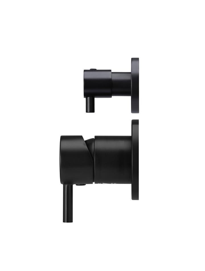 Meir Round Diverter Mixer - Matte Black - Burdens Plumbing