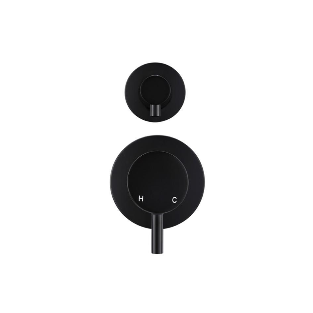 Meir Round Diverter Mixer - Matte Black