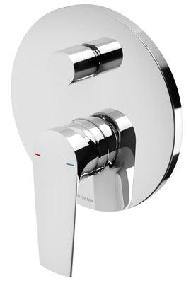 PHOENIX ARLO SHOWER / BATH DIVERTER MIXER TRIM KIT ONLY CHROME 151-7940-00 - Burdens Plumbing