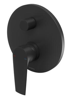 PHOENIX ARLO SHOWER / BATH DIVERTER MIXER TRIM KIT ONLY MATTE BLACK 151-7940-10 - Burdens Plumbing