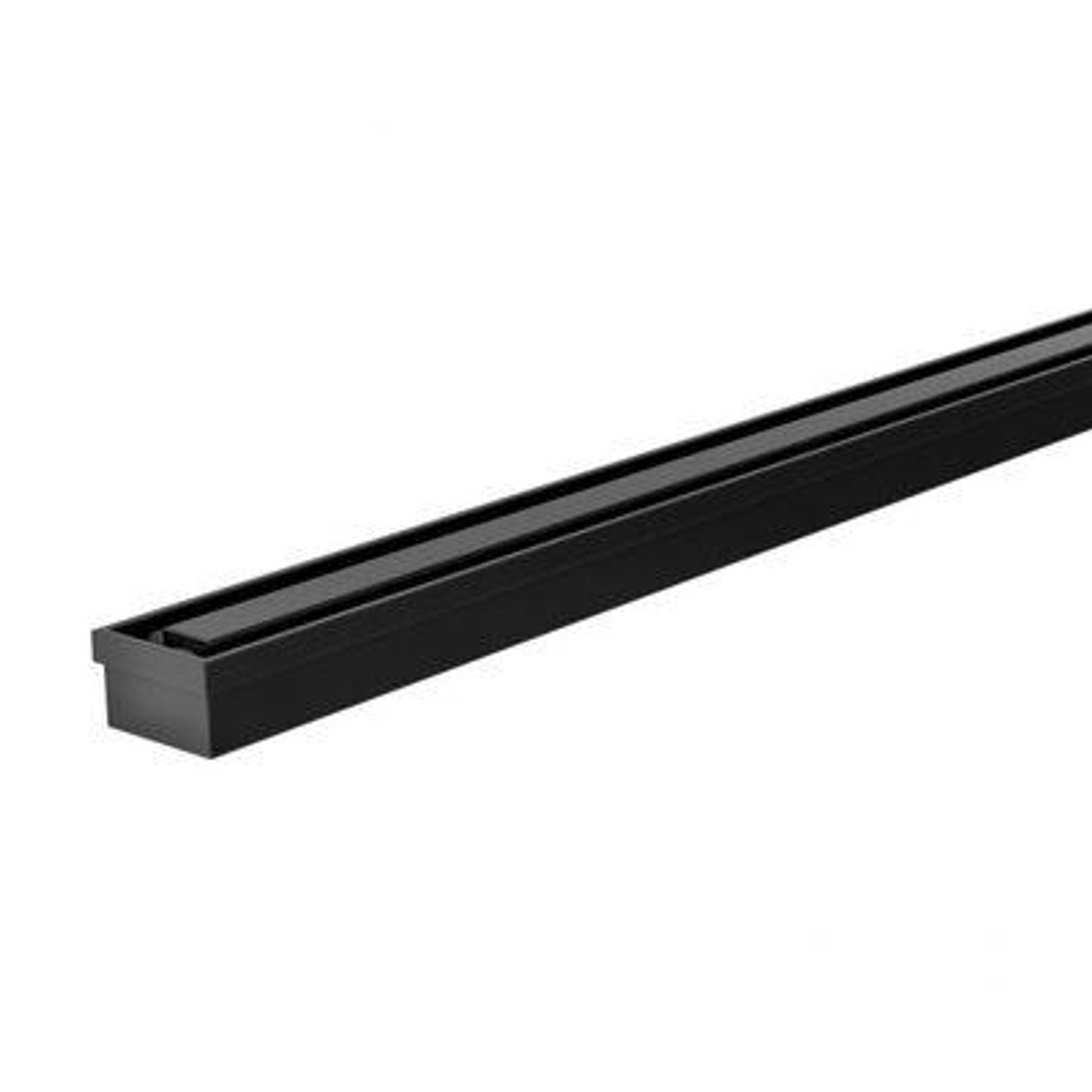 Phoenix Flat Slimline Channel Drain 30X600mm Outlet 65mm Matte Black 205-4413-10