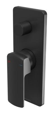 PHOENIX TEVA SHOWER / BATH DIVERTER MIXER TRIM KIT ONLY MATTE BLACK 152-7940-10 - Burdens Plumbing