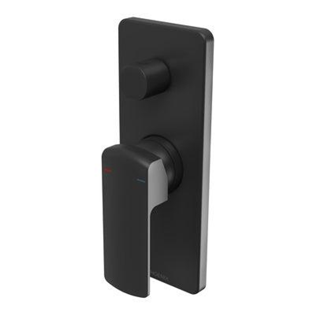 Phoenix Teva Shower / Bath Diverter Mixer Trim Kit Only Matte Black 152-7940-10