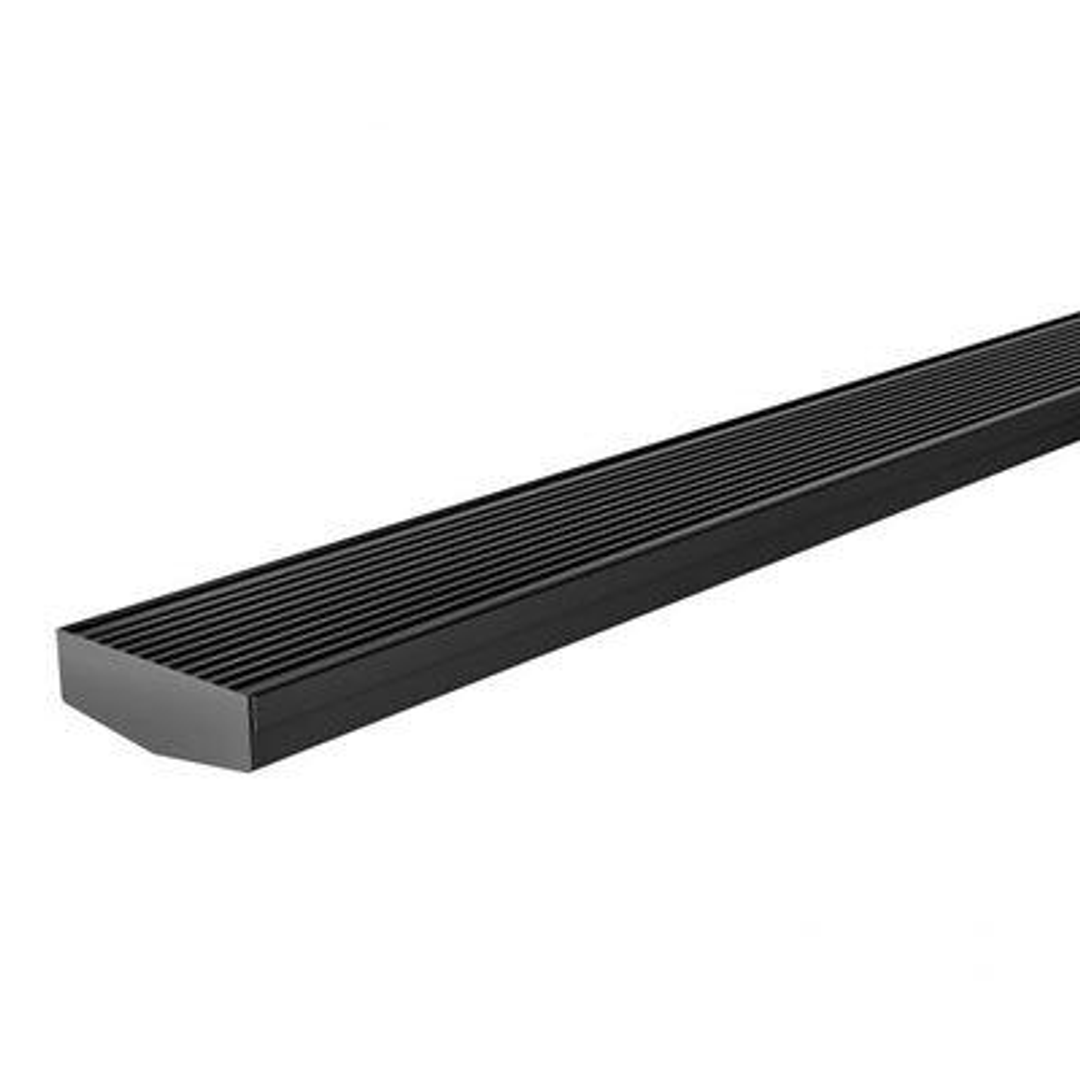 Phoenix V Channel Drain Hg 75 X 900mm Outlet 45mm Matte Black 201-2131-10
