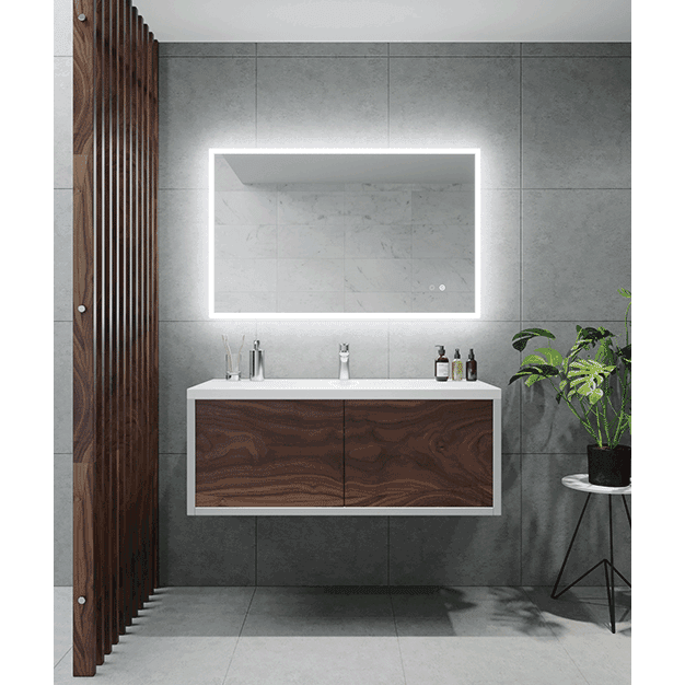 Remer Kara D 900 Led Mirror 900W X 600H X 40D K9060D - Burdens Plumbing
