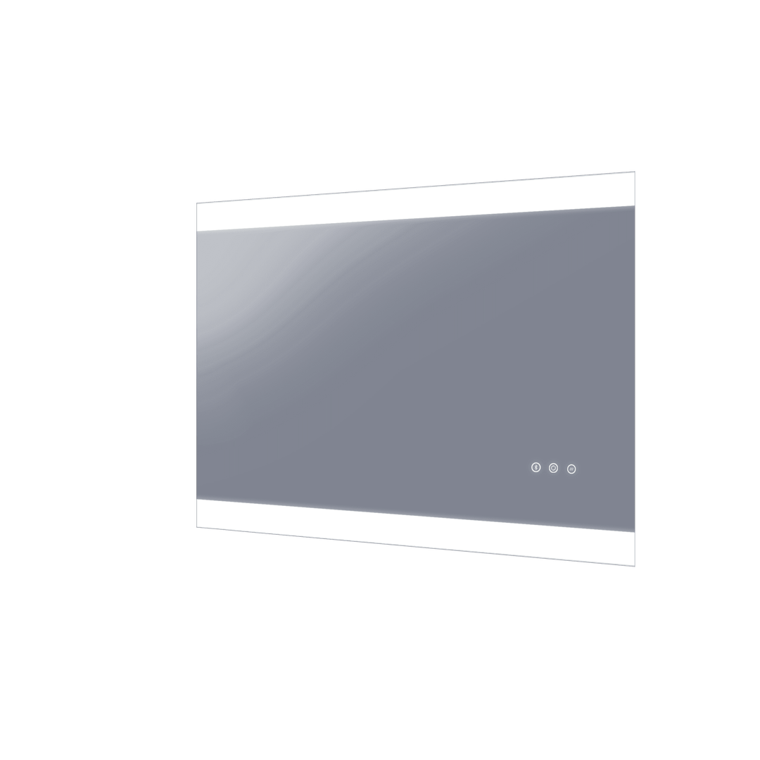 Remer Miro Premium Led Mirror With Bluetooth Speakers - 1200W X 700H X 50D