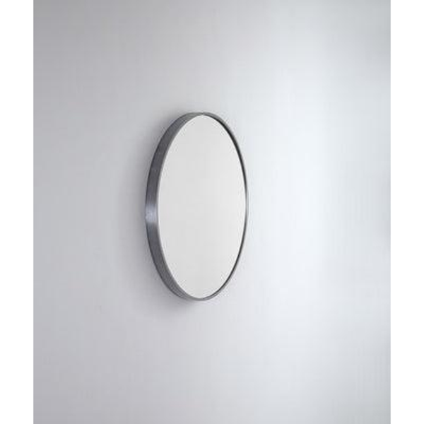 Remer Modern Round 610 Gun Metal Mirror 610W X 610H X 40D Mr61-Gm