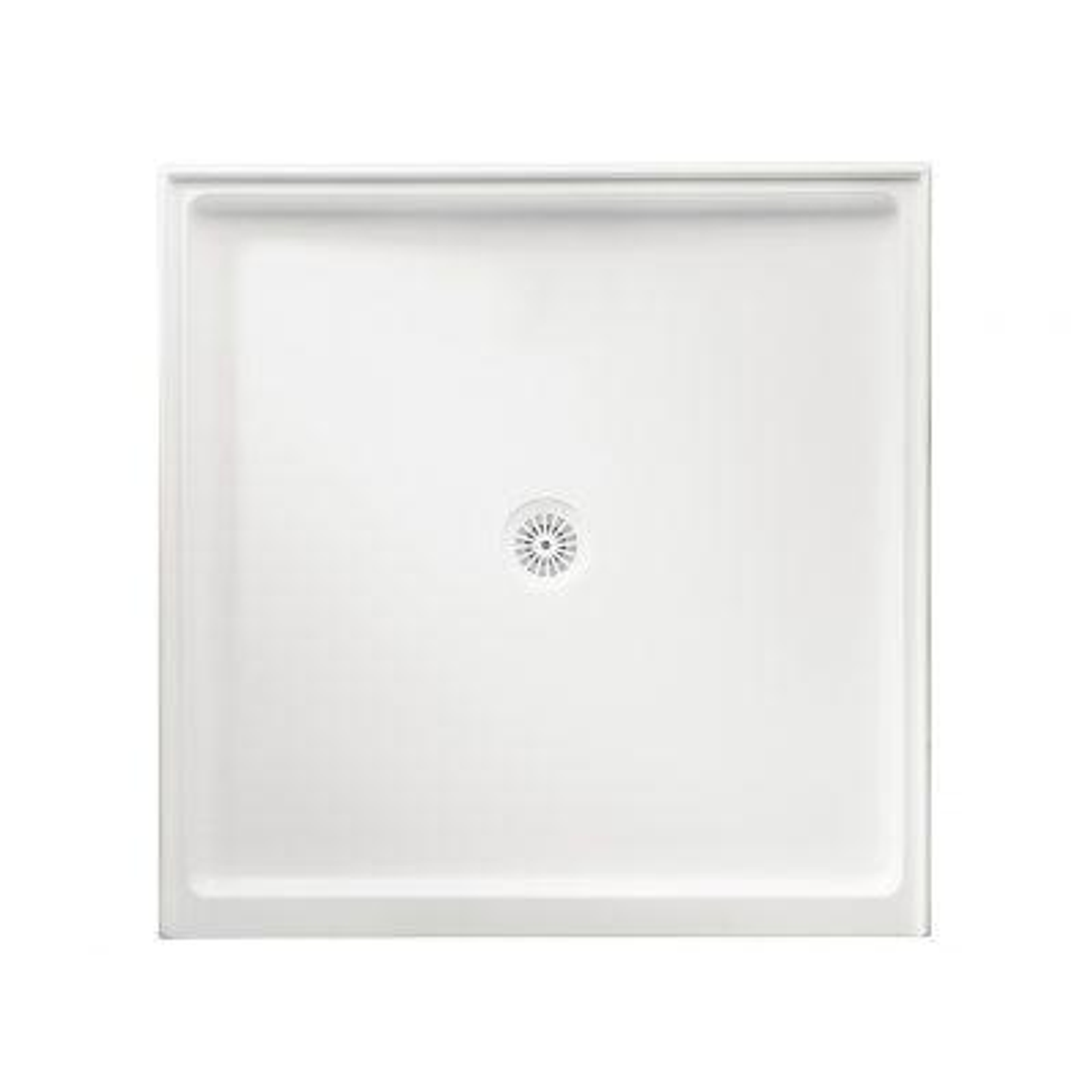 Shower Base Marbletrend 820 X 820 Centre Outlet White