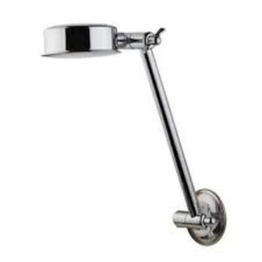 Shower Rose Universal All Directional Chrome Economy