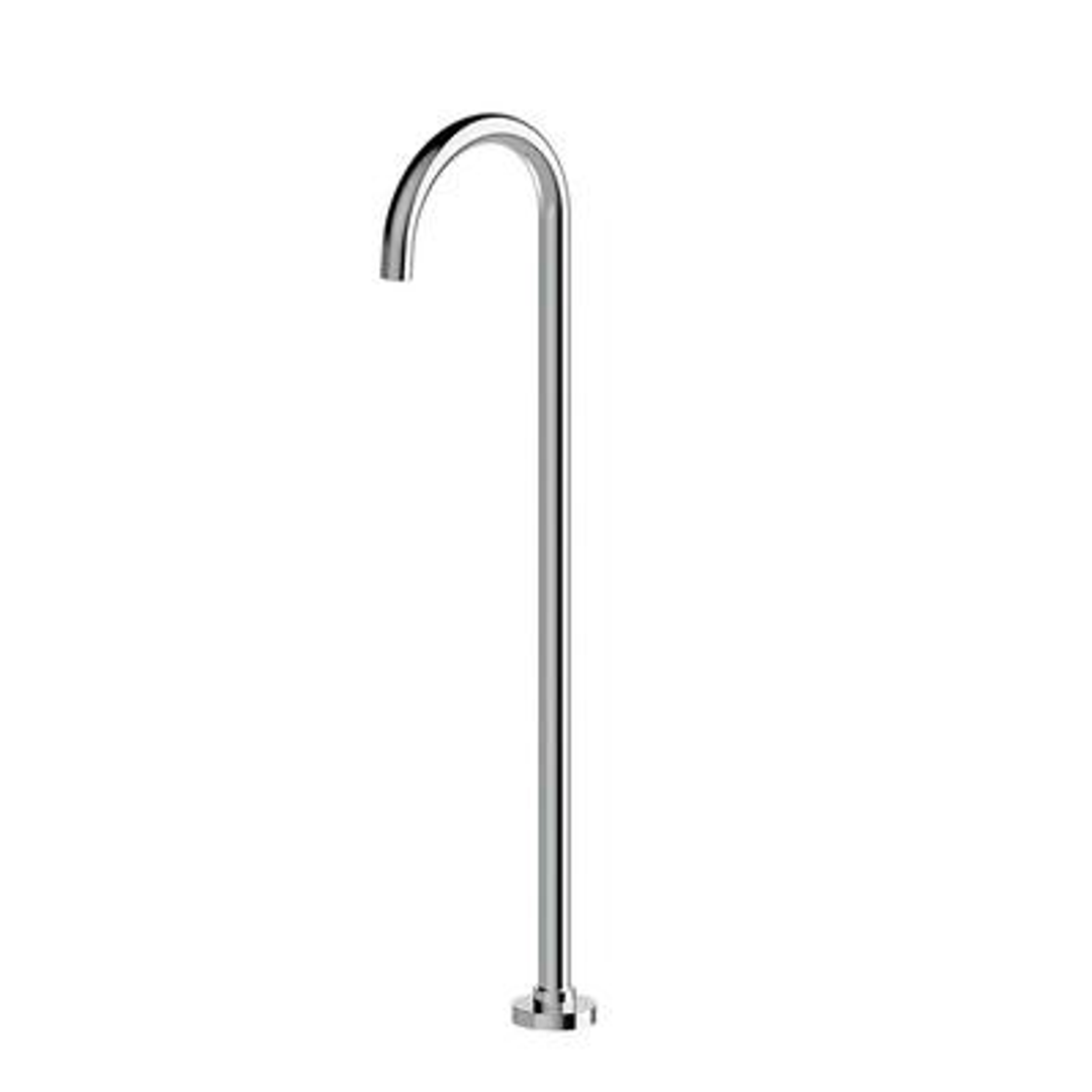 Streamline Arcisan Axus Floor Mounted Bath Spout Brushed Gun Metal