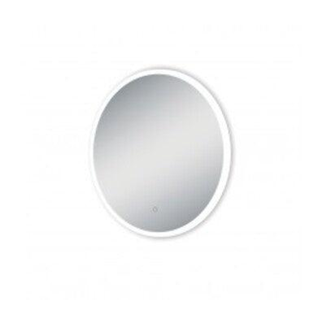 Streamline Plaza-N Round Mirror 850mm Led Side Lit Frosted Pz06230