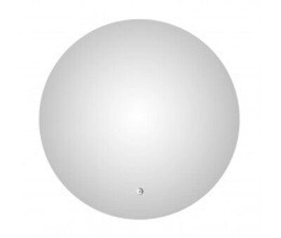 Streamline Plaza Round Mirror Backlight Touch Switch Demister 850mm - Burdens Plumbing