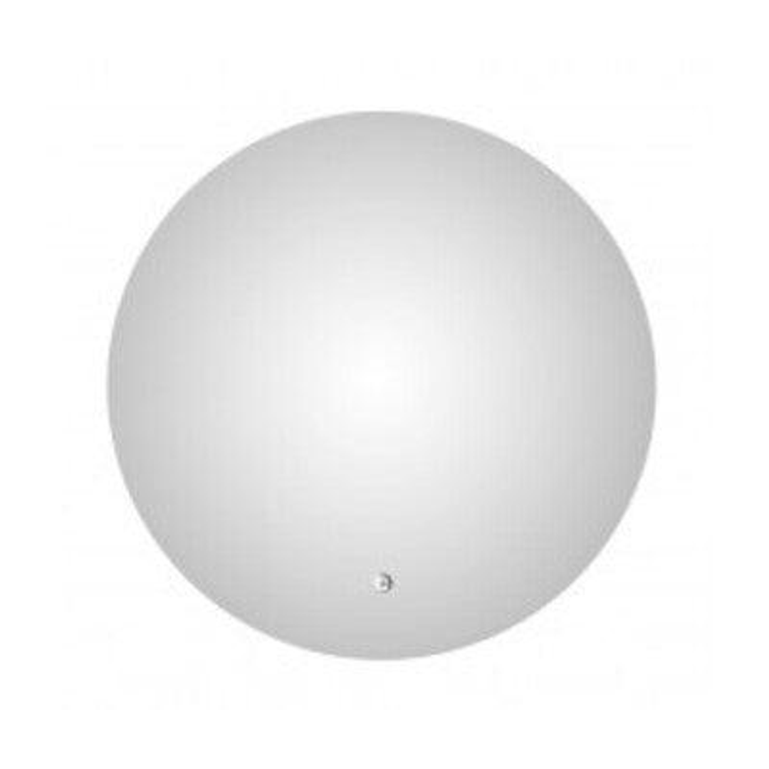 Streamline Plaza Round Mirror Backlight Touch Switch Demister 850mm