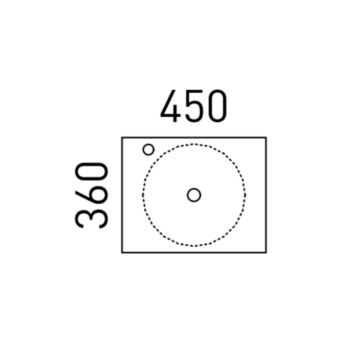 TIMBERLINE BILLIE VANITY 900MM CENTRE WG BASIN SILKSURFACE AC TOP WALL HUNG