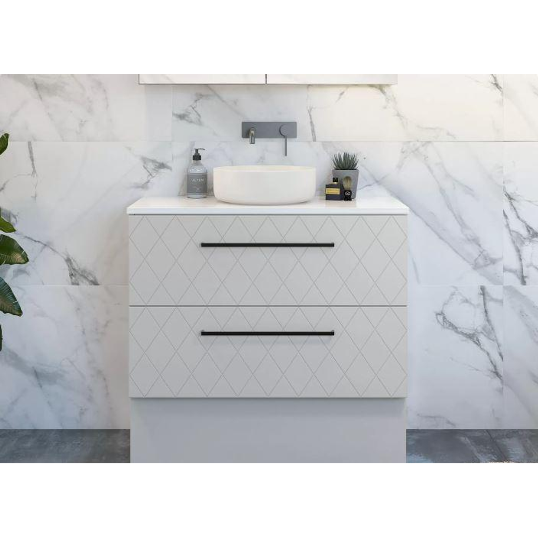 Timberline Henley Wall Hung Vanity 900mm