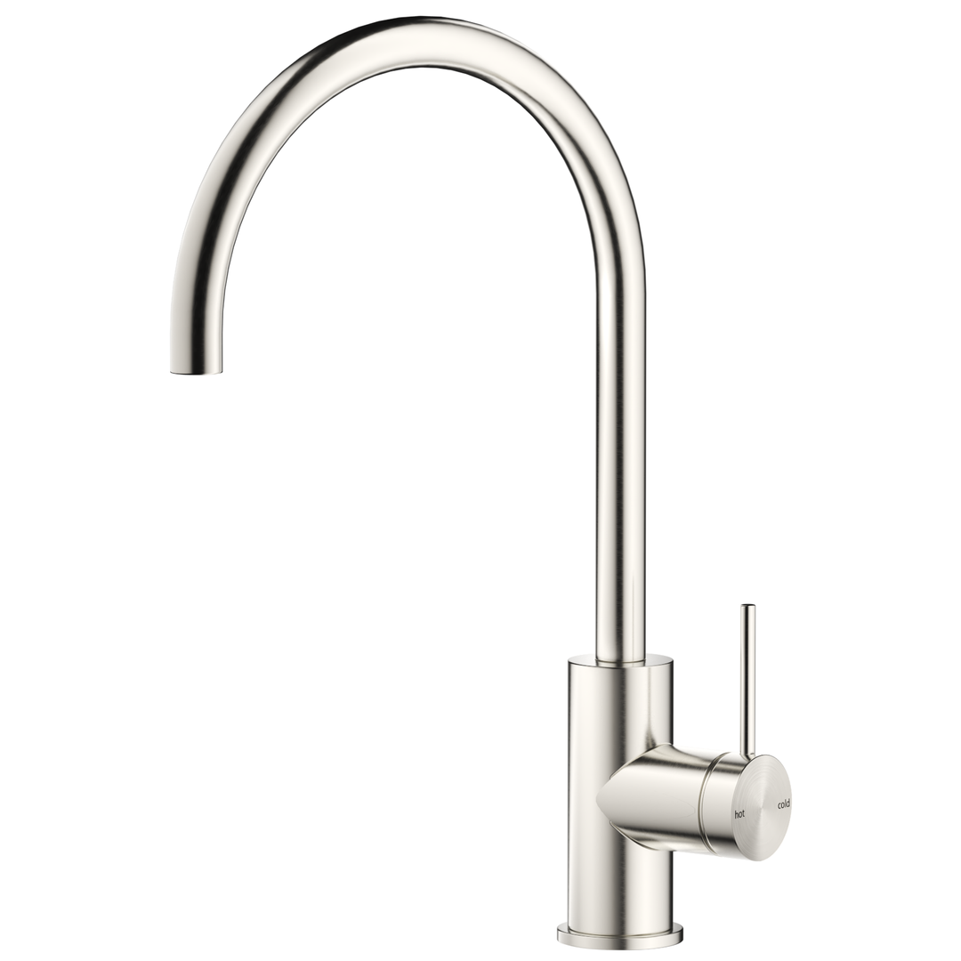 Bella Vista Mica Sink Mixer Brushed Nickel