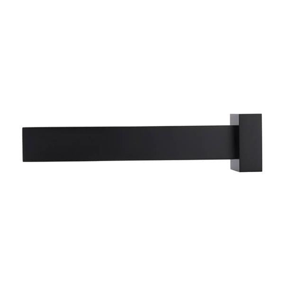 Meir Matte Black Square Wall Spout