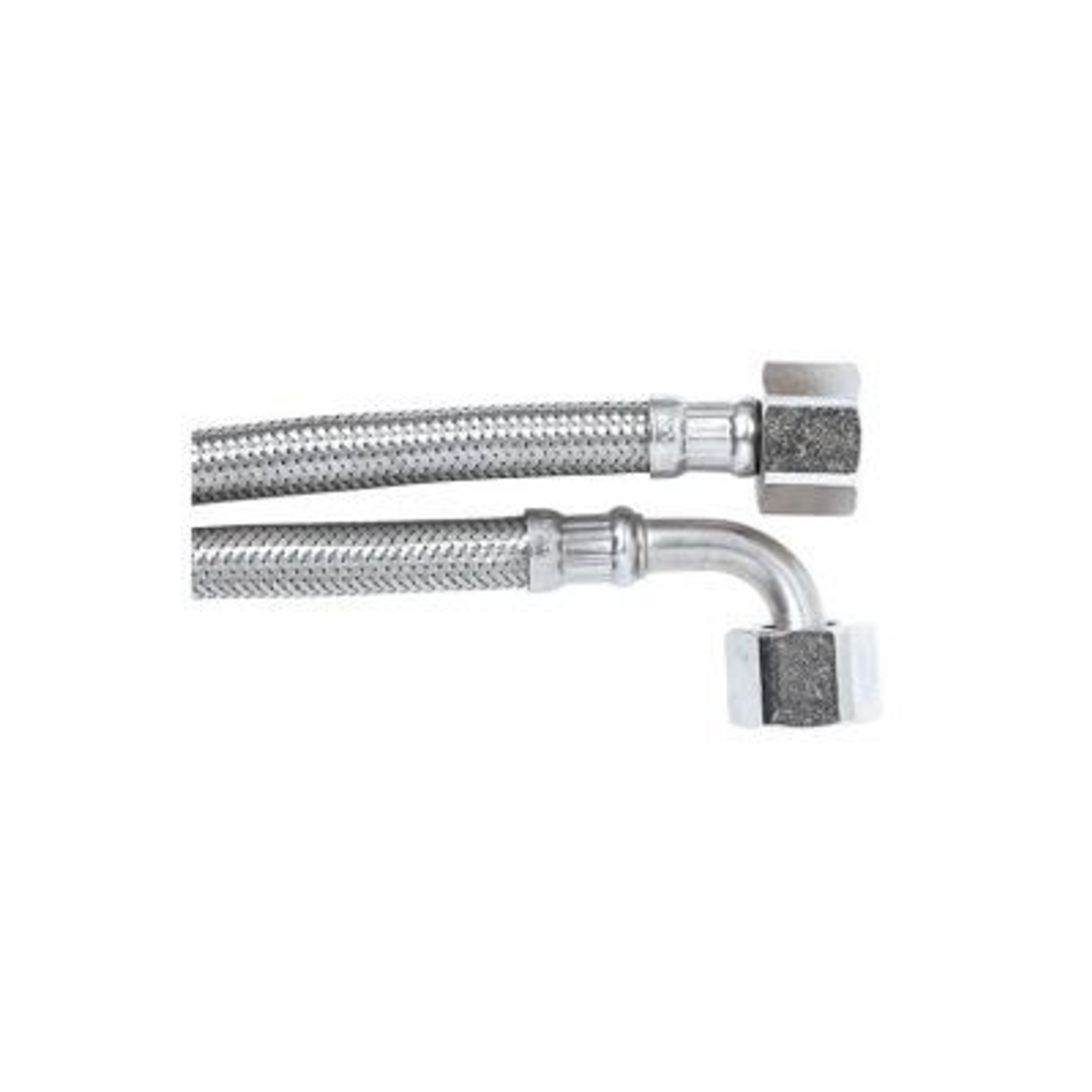 EASY HOOKERS WATER WITH ELBOW 450MM 12FI X 12FI BSP FLEX CON