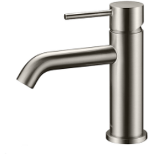 Bella Vista Ikon Hali Basin Mixer Brushed Nickel
