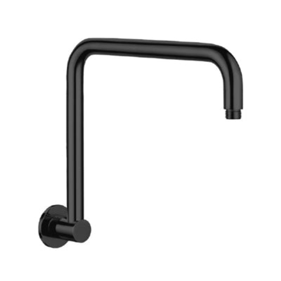Milan Upswept Shower Arm - Black(Castano P#:Milupsa-B)
