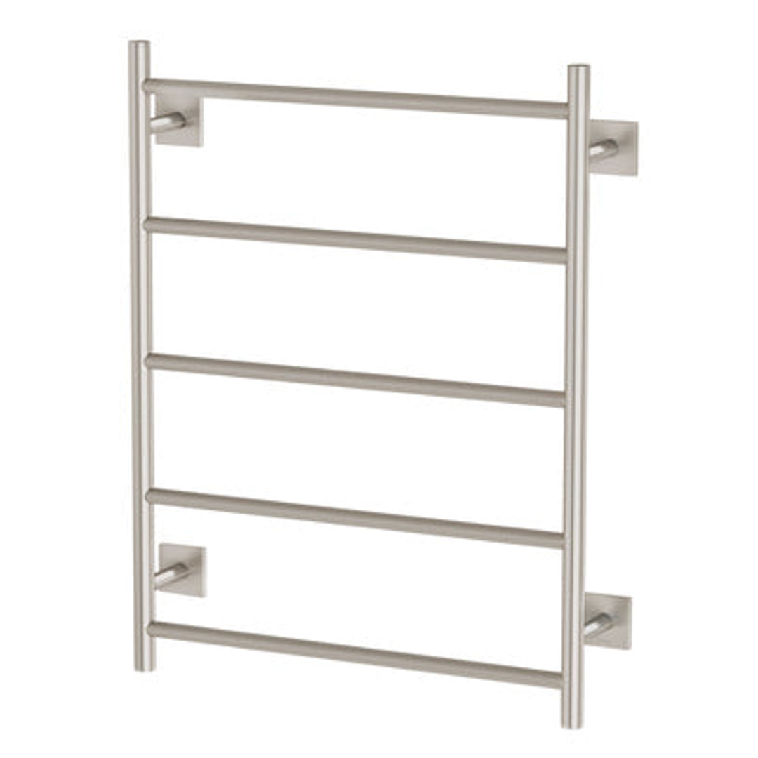 Phoenix Radii Towel Ladder 550 X 740mm Square Plate Brushed Nickel Rs870 Bn