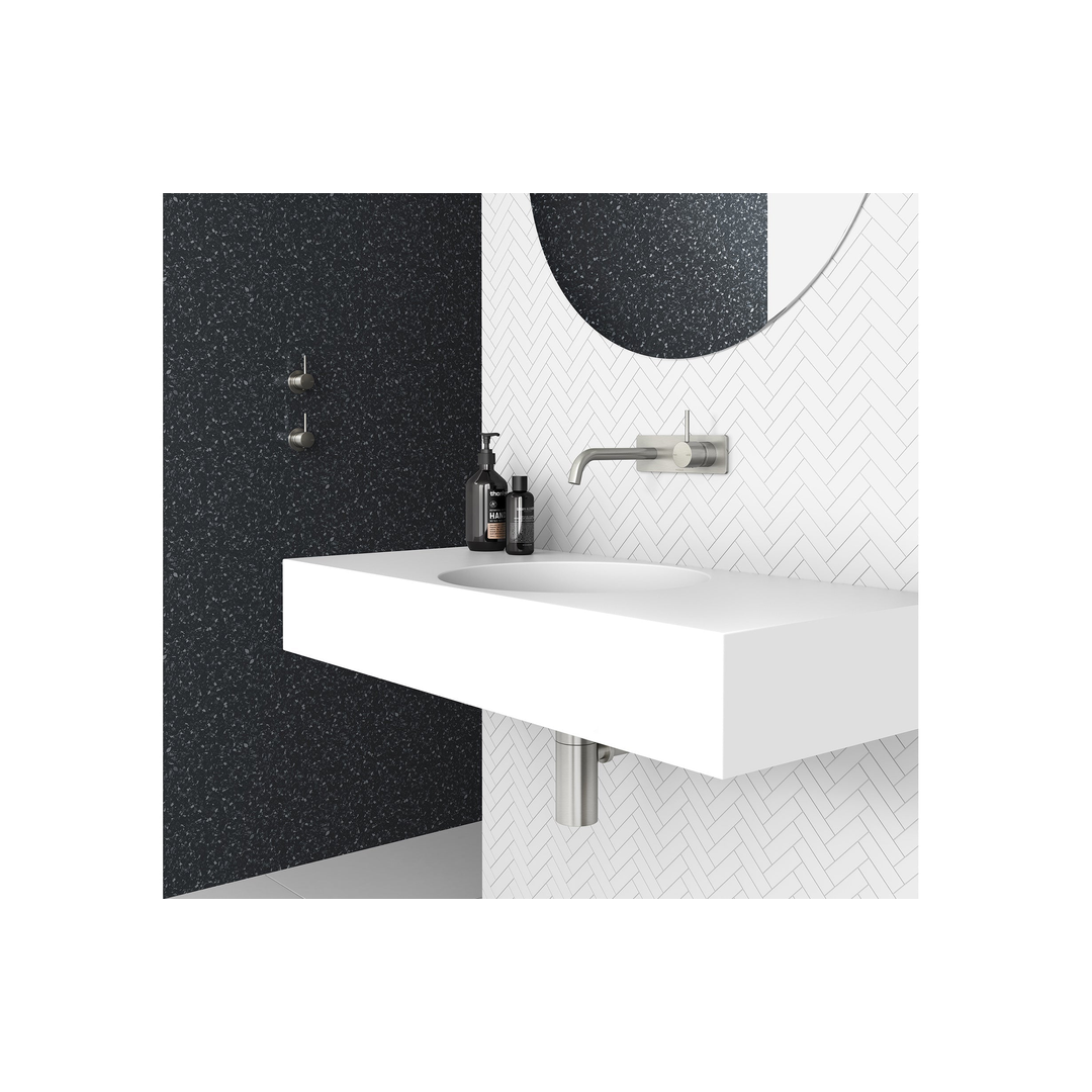 Phoenix 40mm Bottle Trap - Brushed Nickel