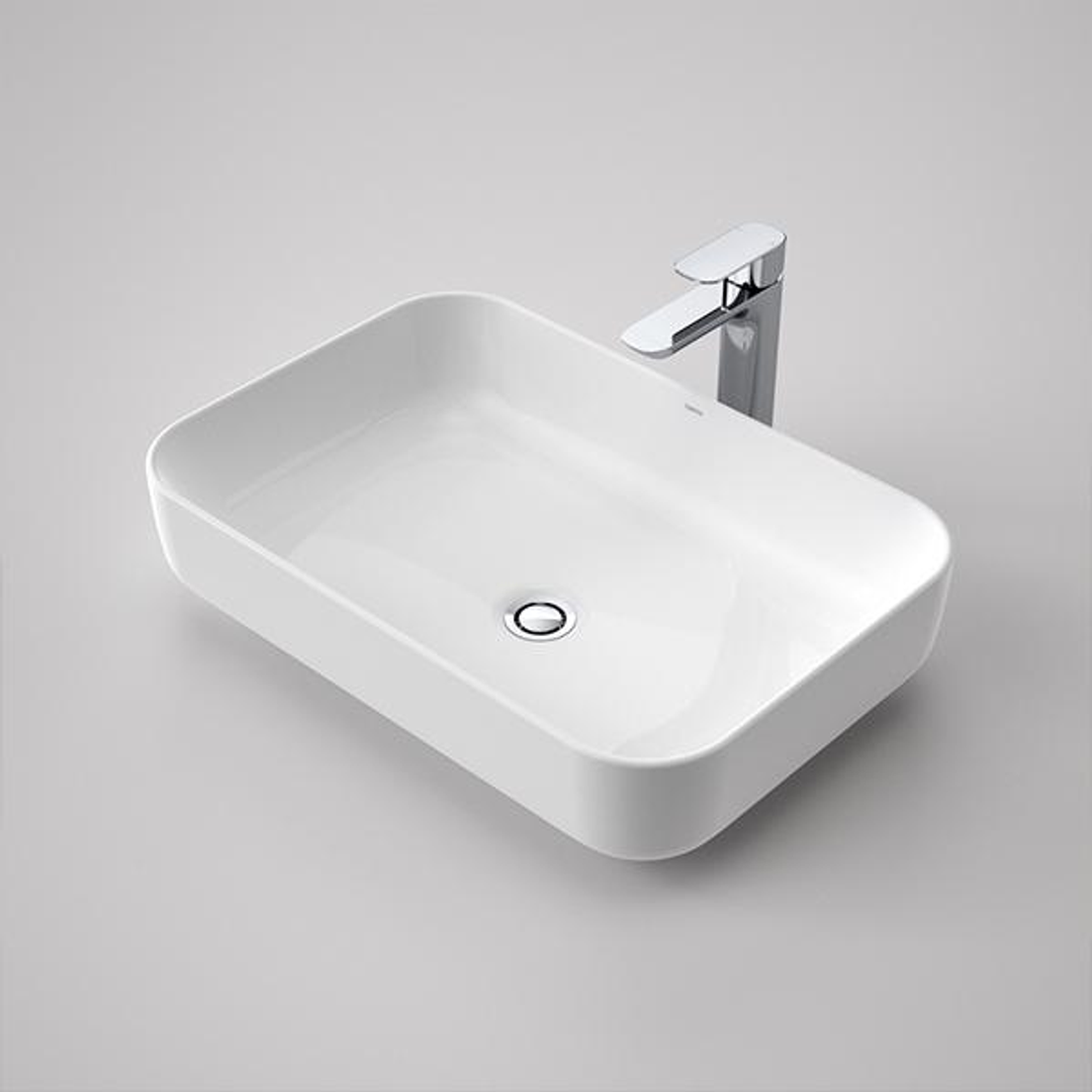Caroma Artisan Above Counter Basin Rectangle 600mm