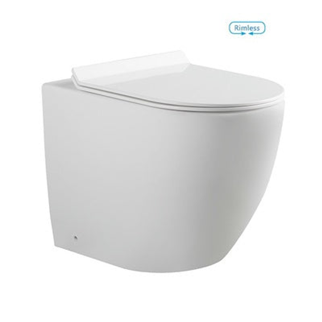 Bnk Naga Bl-102N-Fst Rimless Wall Faced Pan Only