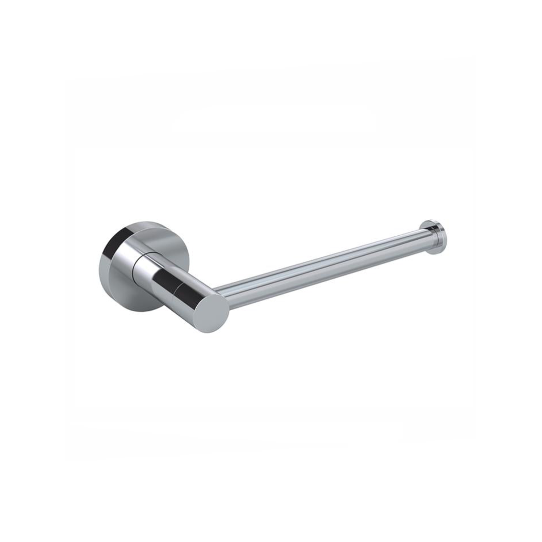 Meir Round Toilet Roll Holder Polished Chrome