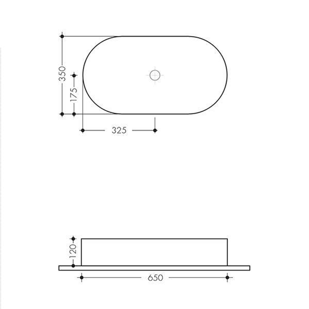 Studio Bagno Shard X Oval Basin