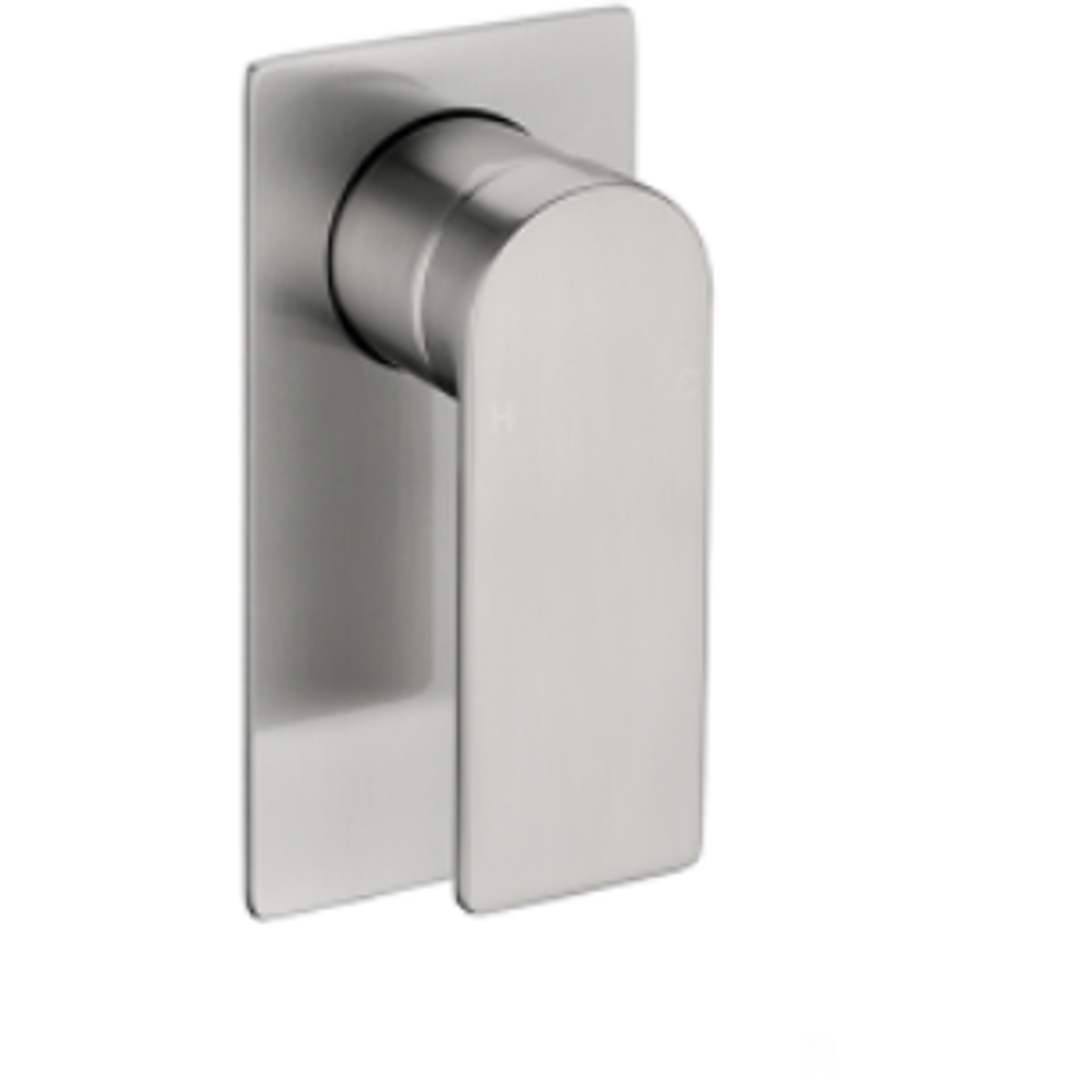 Bella Vista Cresta Shower Flick Mixer Brushed Nickel