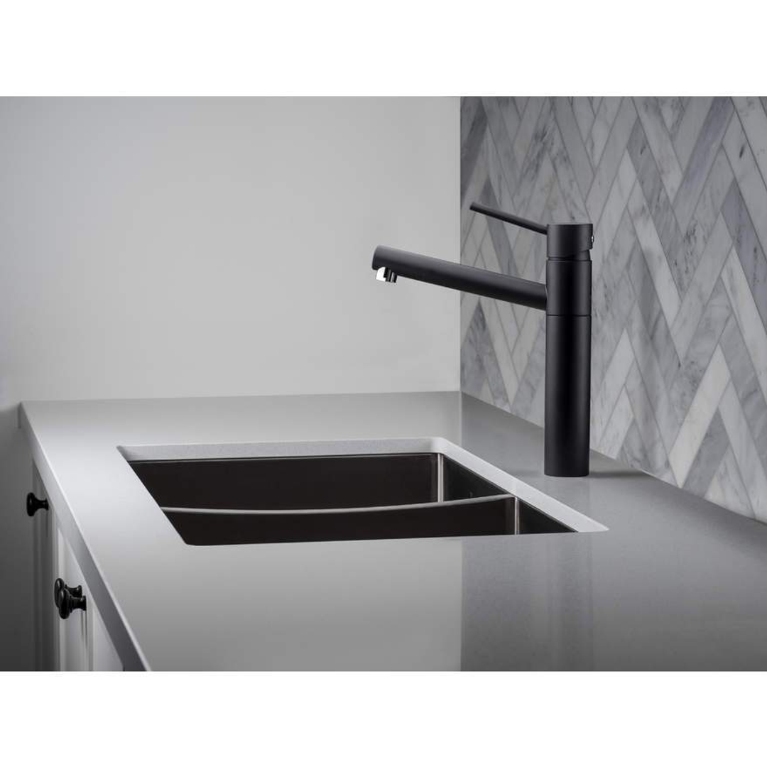 Oliveri Spectra Double Bowl Sink - Gunmetal