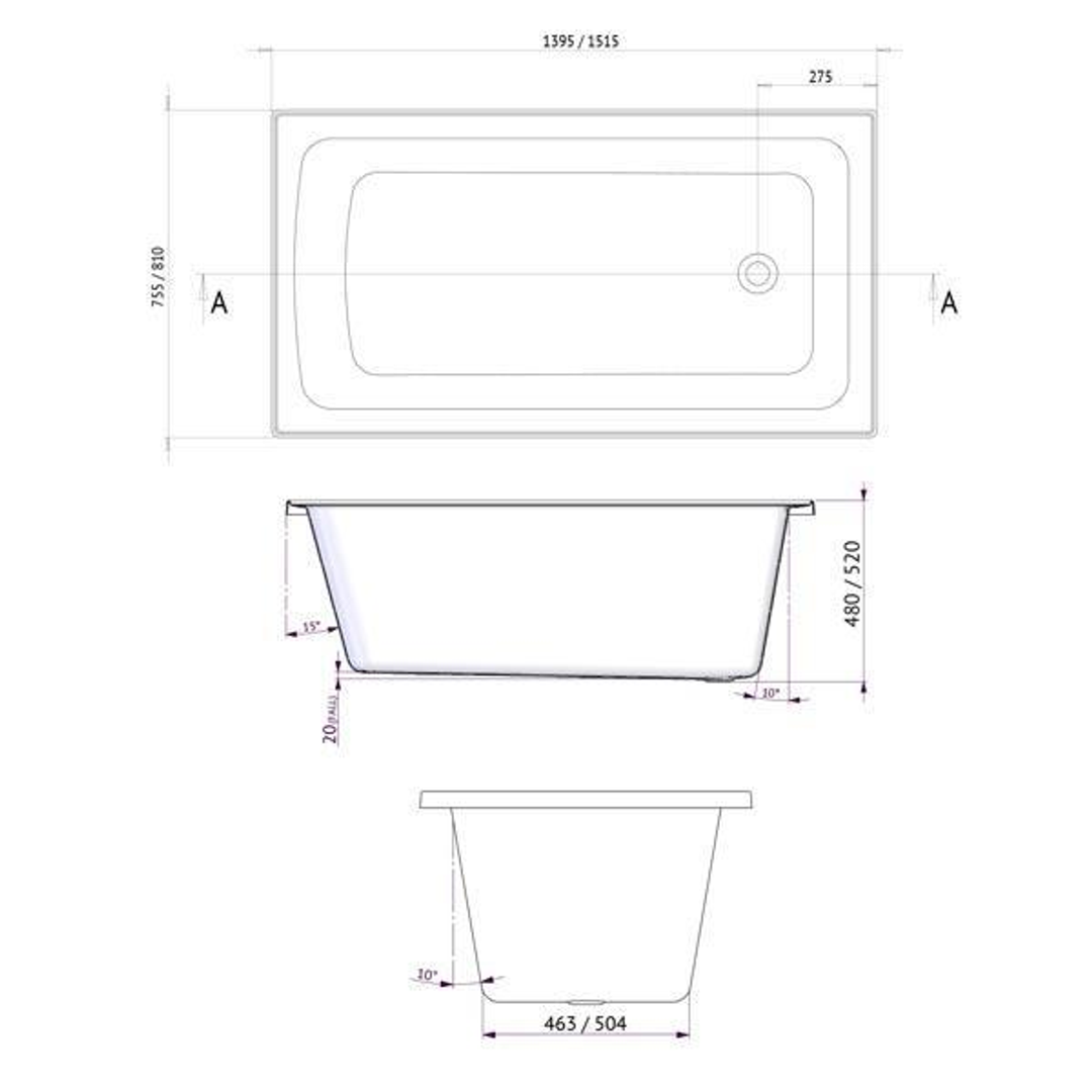 Shenseki Spa Contour 12 Jetss 1510mm