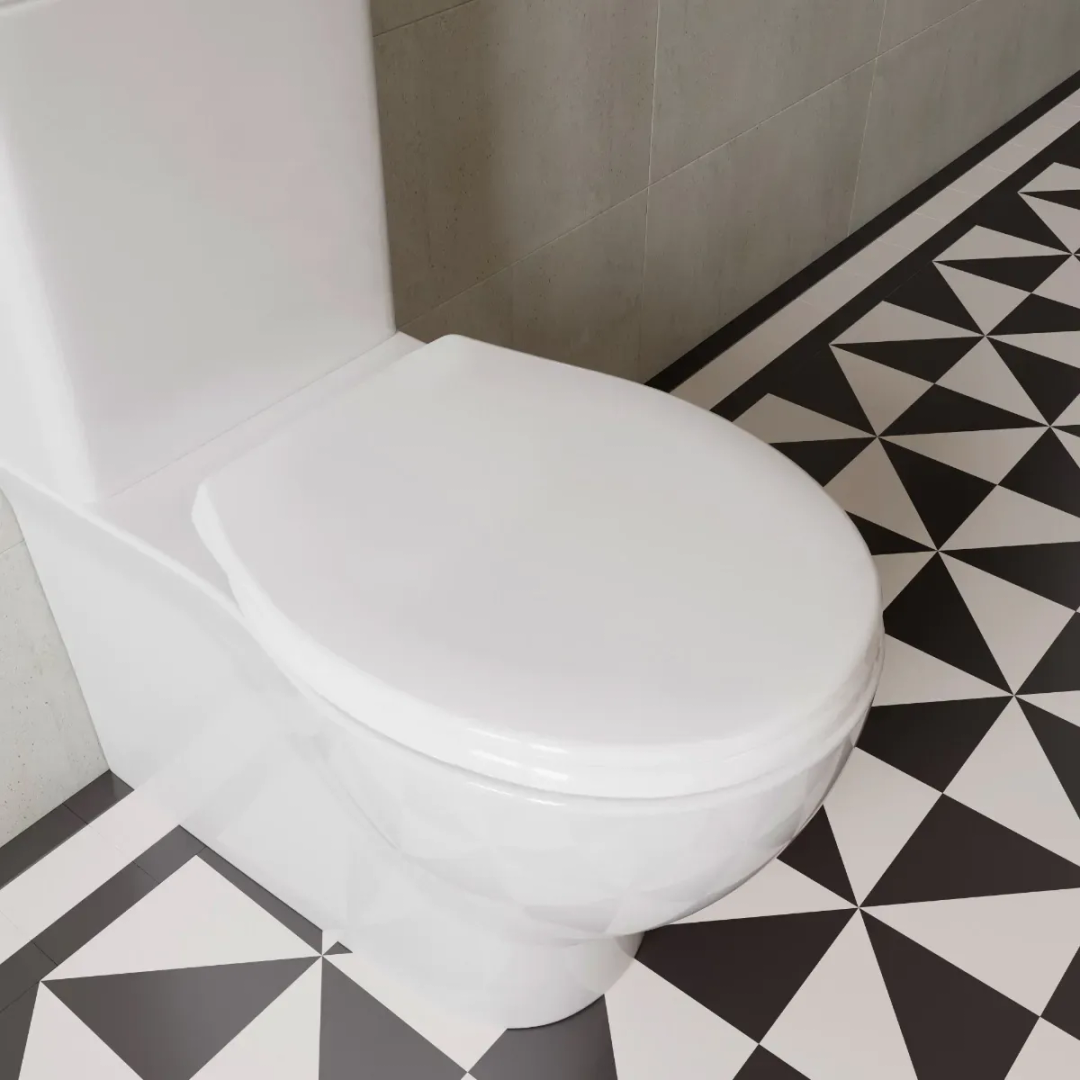 Croydex Constance Toilet Seat White