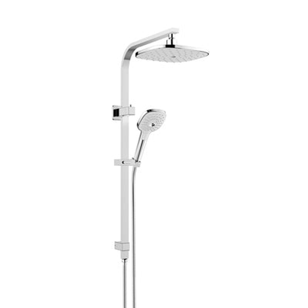 Greens Corban Twin Rail Shower Chrome 1930030