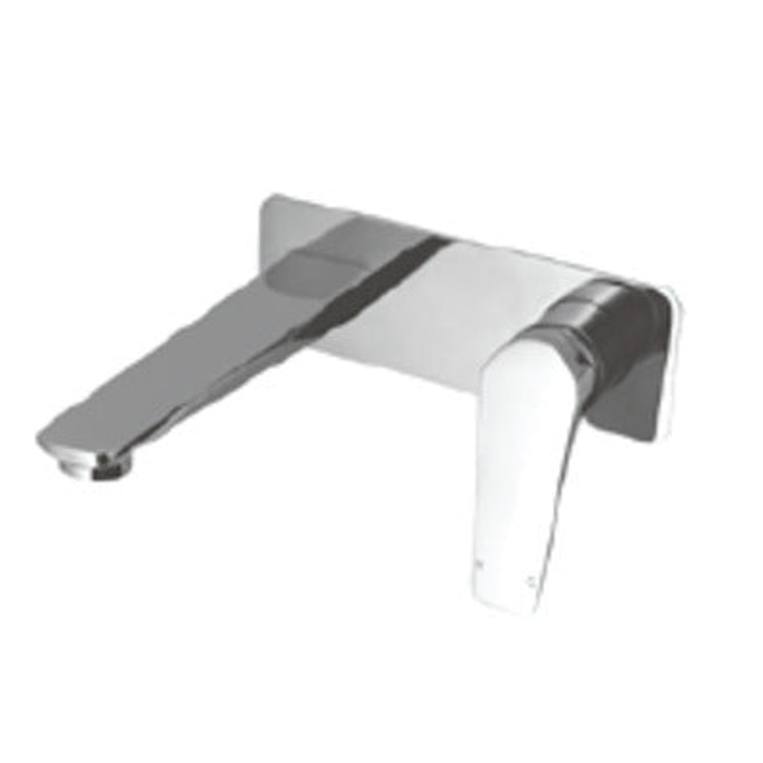 Ect Exon Wall Basin/Bath Mixer Chrome Wt1107